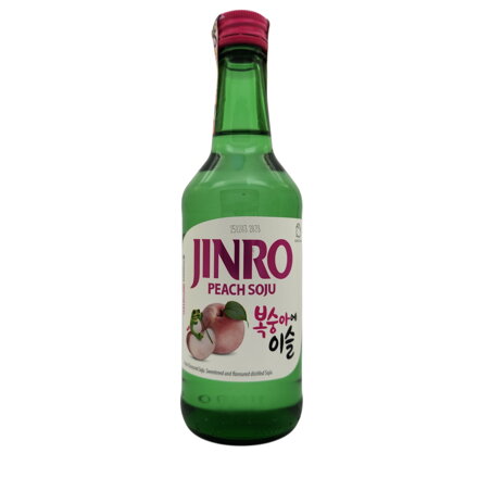 Soju JINRO broskyňa 350ml