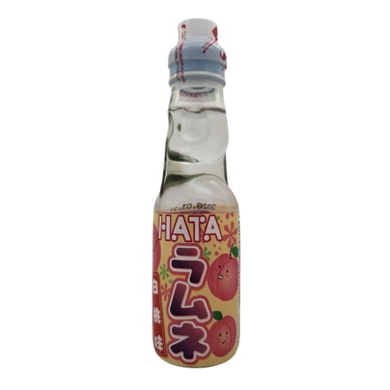 Limonáda Ramune biela broskyňa HATAKOSEN 200ml