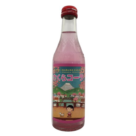 Japonská sóda Sakura Cola čerešňový kvet 240ml