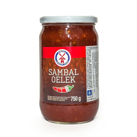 Čili pasta Sambal Oelek VVMILL 750g