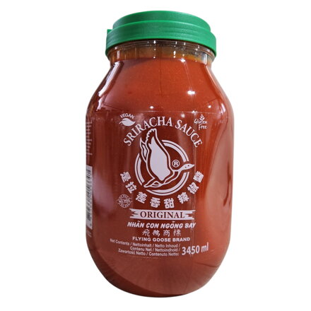 Omáčka Sriracha no MSG Flying Goose Brand 3450ml