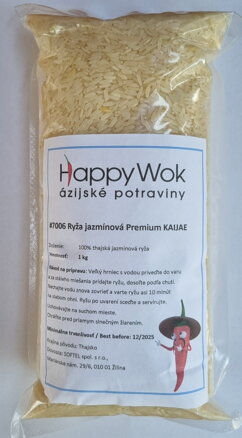 Ryža jasminova KAIJAE 1kg