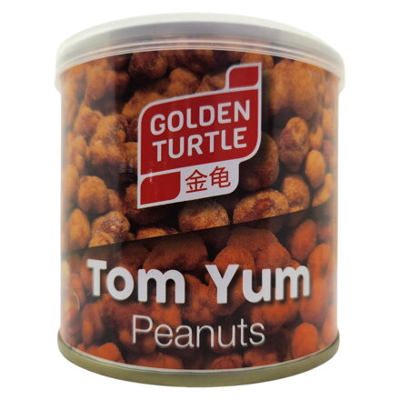 Obalené arašidy Golden Turtle Tom Yum 140g