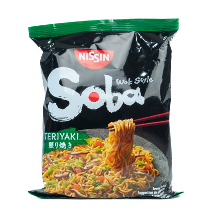 Rezance Soba s Teriyaki omáčkou Nissin110g