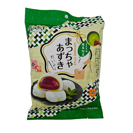 Koláčiky ryžové Mochi Matcha Červená fazuľa 120g