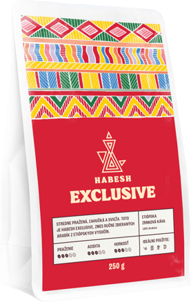 Káva HABESH exkluzív 250 gr.