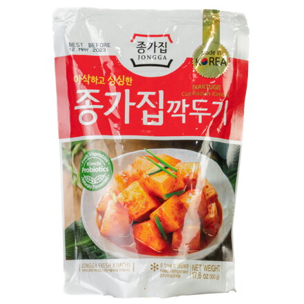 Kimči z krájanej reďkovky  Chongga 500g