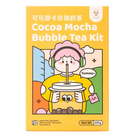 Sada Bubble Tea Cocoa Mocha TOKIMEKI 3ks 255g