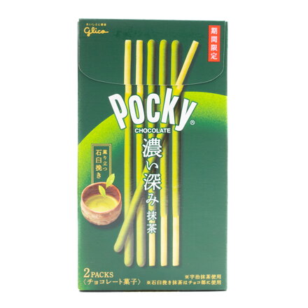 Tyčinky Pocky Matcha GLICO 62g