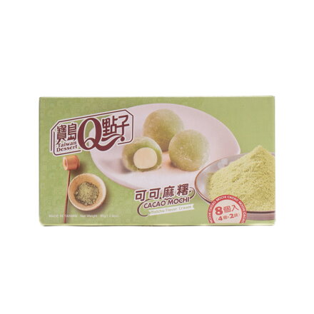 Koláčiky ryžové Mochi Matcha čokoládové 80g