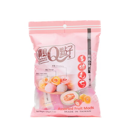 Koláčiky ryžové Mochi mix ovocné 120g