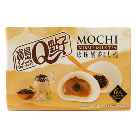 Koláčiky ryžové Mochi Bubble Tea mliečne 210g