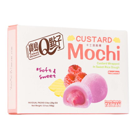 Koláčiky ryžové Mochi malinový puding 168 g