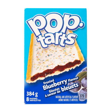 Pop Tarts plnené čučoriedkami 384g