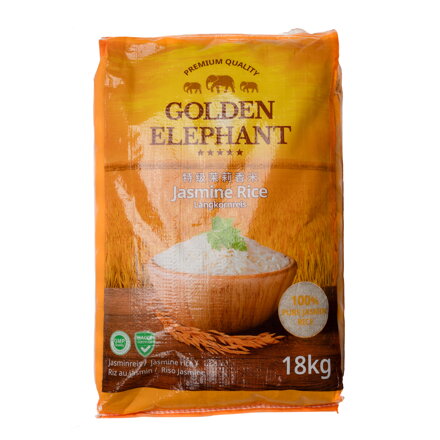Ryža jasminova GOLDEN ELEPHANT 18 kg