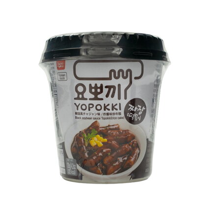 Koláčiky ryžové Topokki Sójová omáčka cup 120g