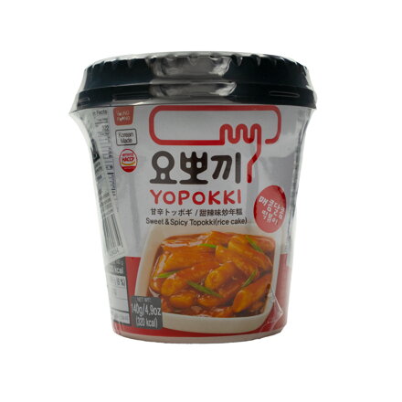 Koláčiky ryžové Topokki sladko-ostré cup 140g