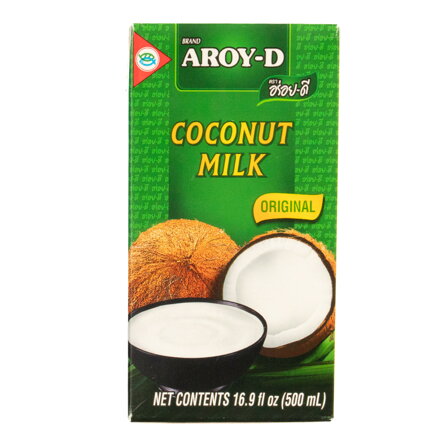 Kokosové mlieko Aroy-D 500mll