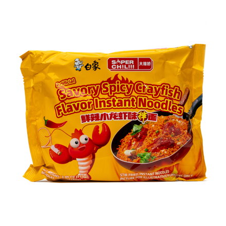 Rezance s príchuťou raka BAIXIANG 113 g Rezance s príchuťou raka BAIXIANG 113 g