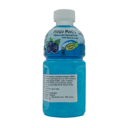 Nápoj čierna ríbezľa s kúskami kokosu 320ml