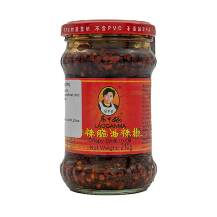 Chrumkavá čili v sójovom oleji 210 gr.