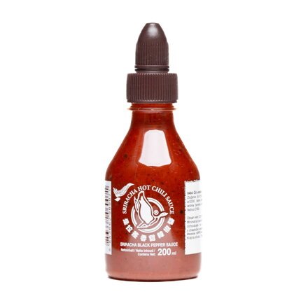 Čili omáčka Sriracha s čiernym korením FGB 200ml