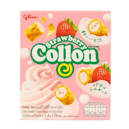 Sušienky COLLON jahodové rolky GLICO 46g
