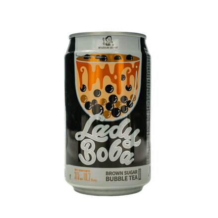 Bubble Tea príchuť hnedý cukor Lady Boba 315ml