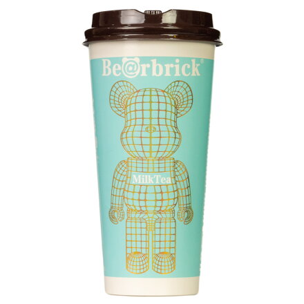 Bubble Tea mliečny čaj Matcha 123g Be@rbrick