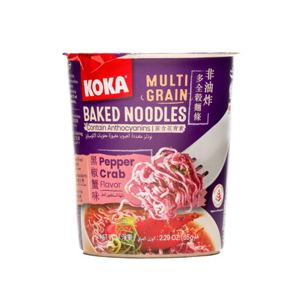 Polievka fialové viaczrnné rezance peper krab KOKA 65g
