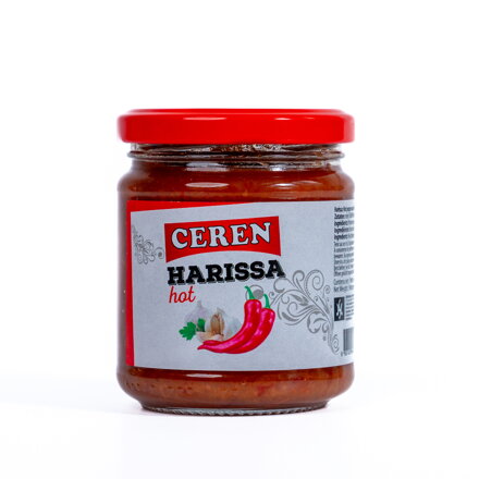 Omáčka papriková ostrá Harissa 190g