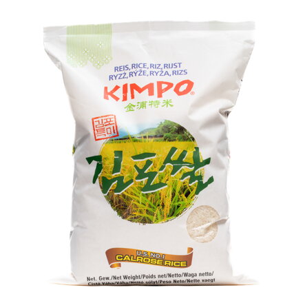 Ryža guľatá krátkozrnná Kimpo 4,5 kg