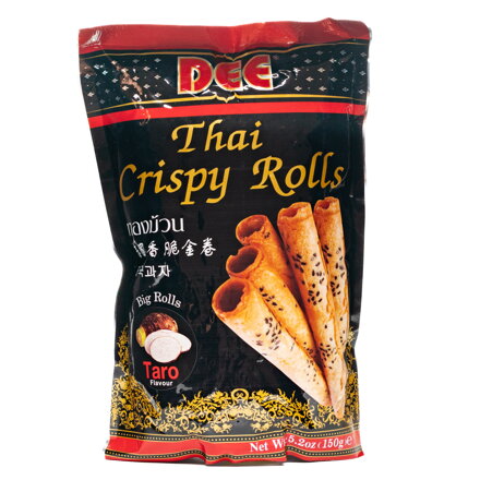 Thajské chrumkavé rolky Taro 150g