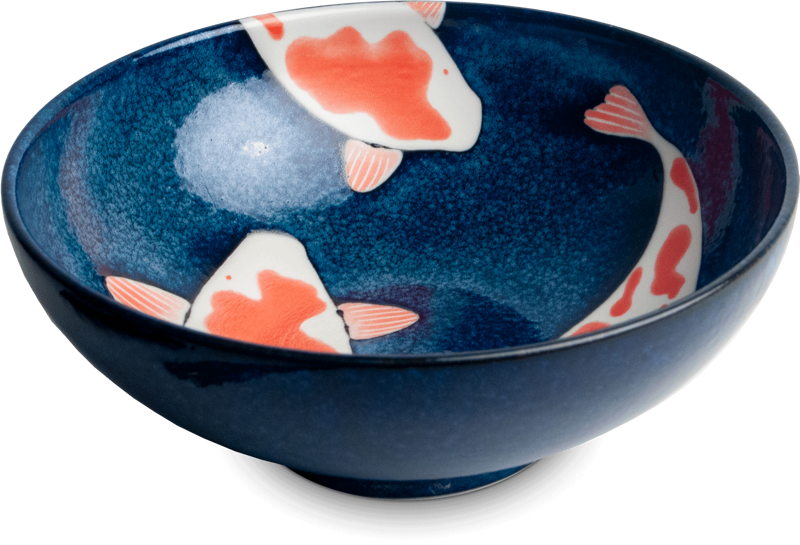 Porcelánová miska Koi 21,5cm