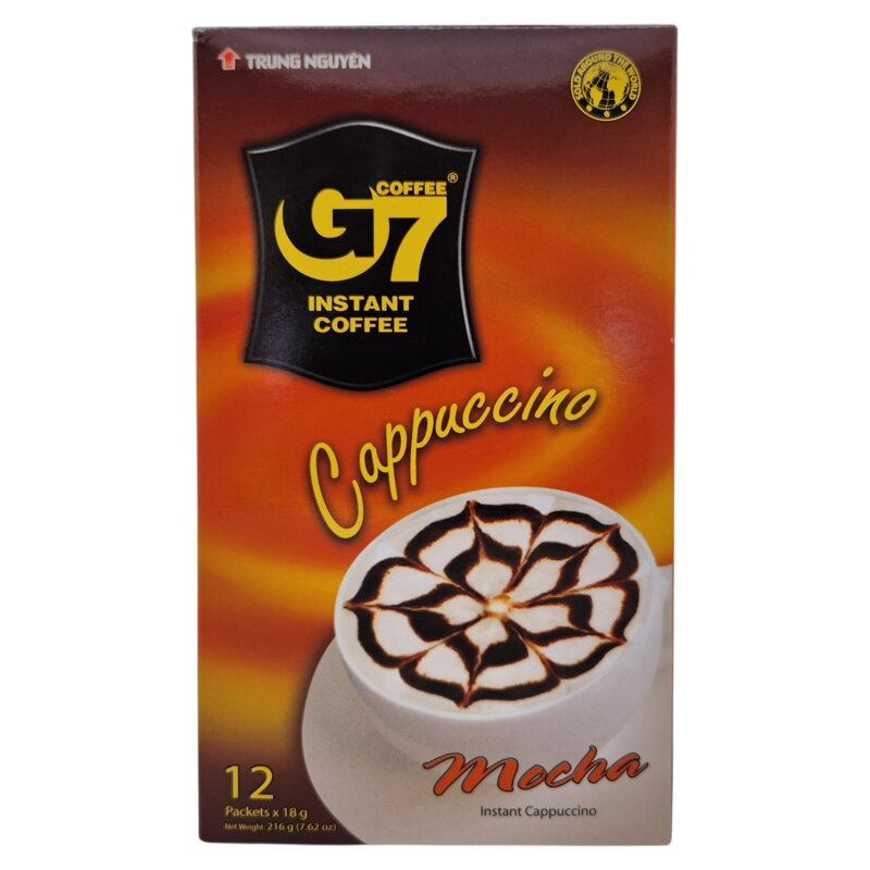 Instantná káva G7 Cappuccino Trung Nguyen Mocha 216g