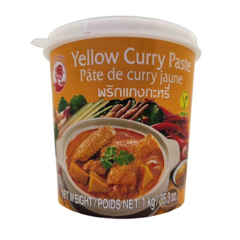 Žltá karí pasta Cock Brand 1kg