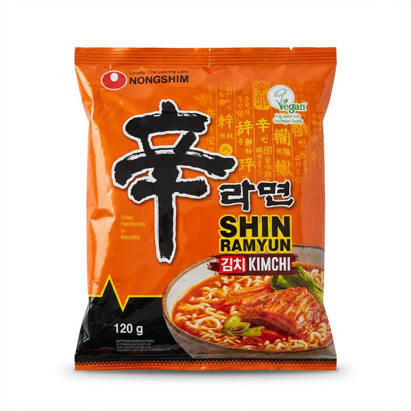 Rezance Kimchi Ramen Nongshim 120 g