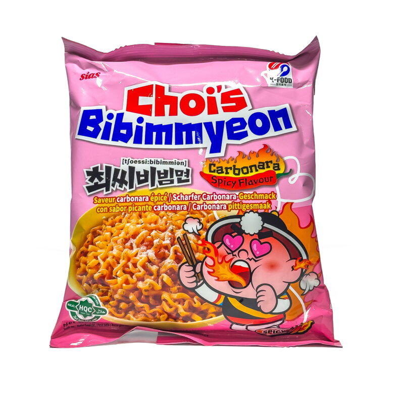 Rezance ostré Carbonara Chois Bibimmyeon 131g