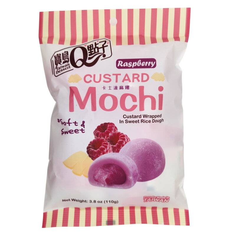 Koláčiky ryžové Mochi s malinovou príchuťou 110g