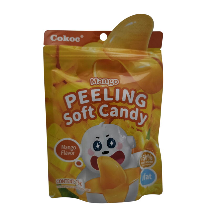 Cukríky gumené lúpateľné s mangovou príchuťou 75g