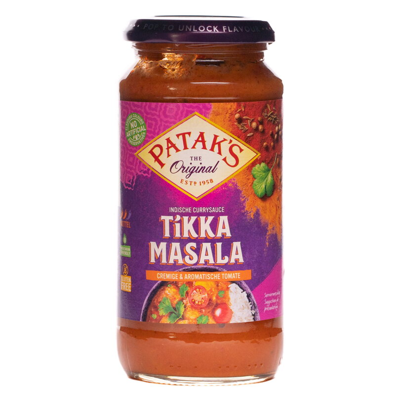 Pasta Pataks Tikka Masala krémová 450g