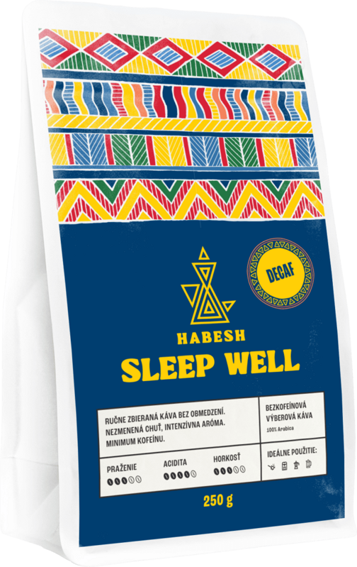 Káva Habesh bezkofeínová 250 gr.