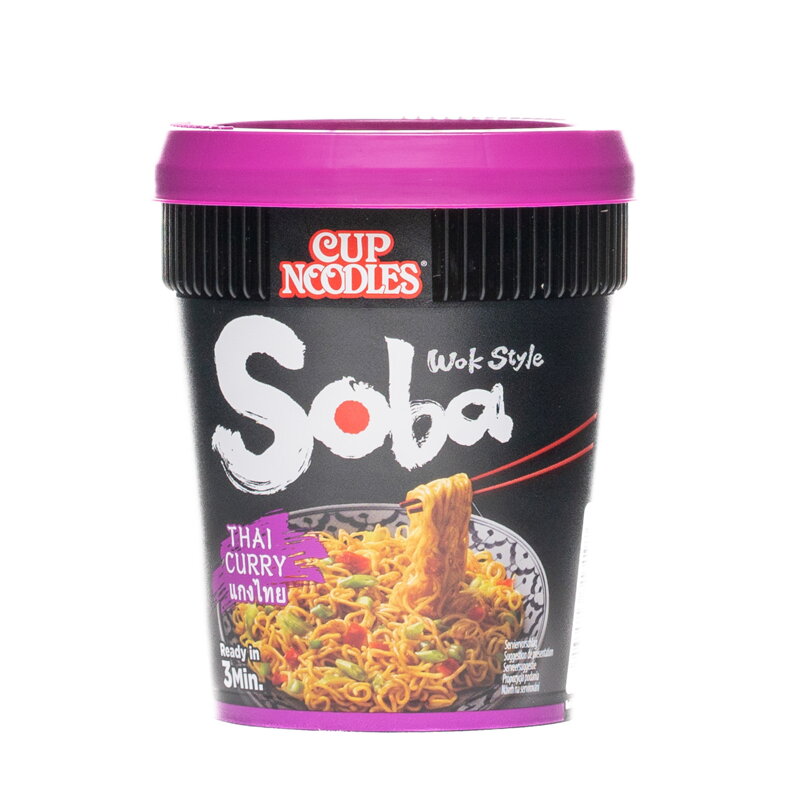 Rezance v šálke s Thajskou kari omáčkou Nissin 87g