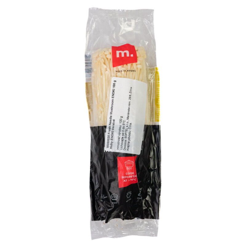 Huby Enoki čerstvé 100g Huby Enoki čerstvé 100g