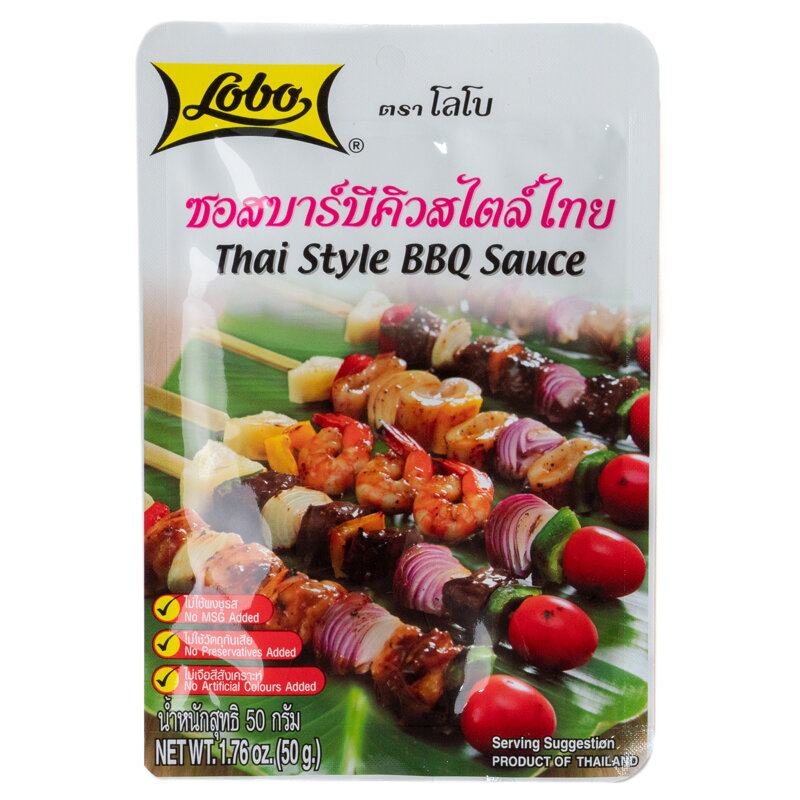 Omáčka BBQ Thai Style LOBO 50g