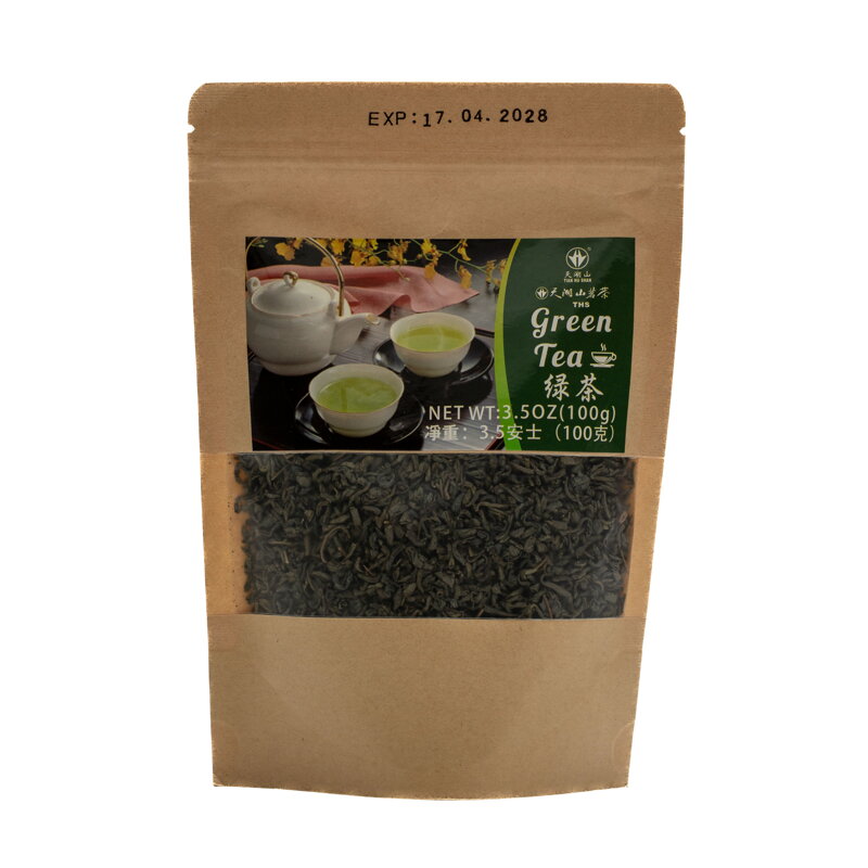 Čaj zelený sypaný THS 100g Čaj zelený sypaný THS 100g