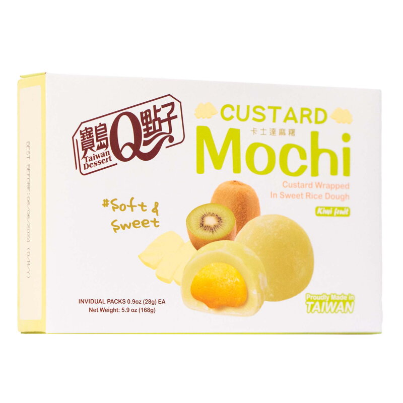 Koláčiky ryžové Mochi kiwi puding 168 g