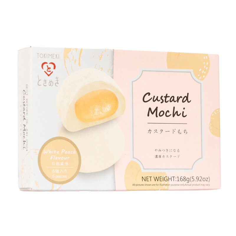 Koláčiky ryžové Mochi broskyňový puding 168g