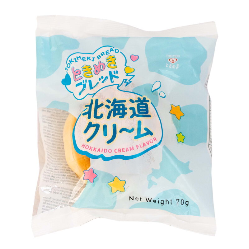 Japonská buchta s príchuťou hokkaido krému TOKIMEKI 70g