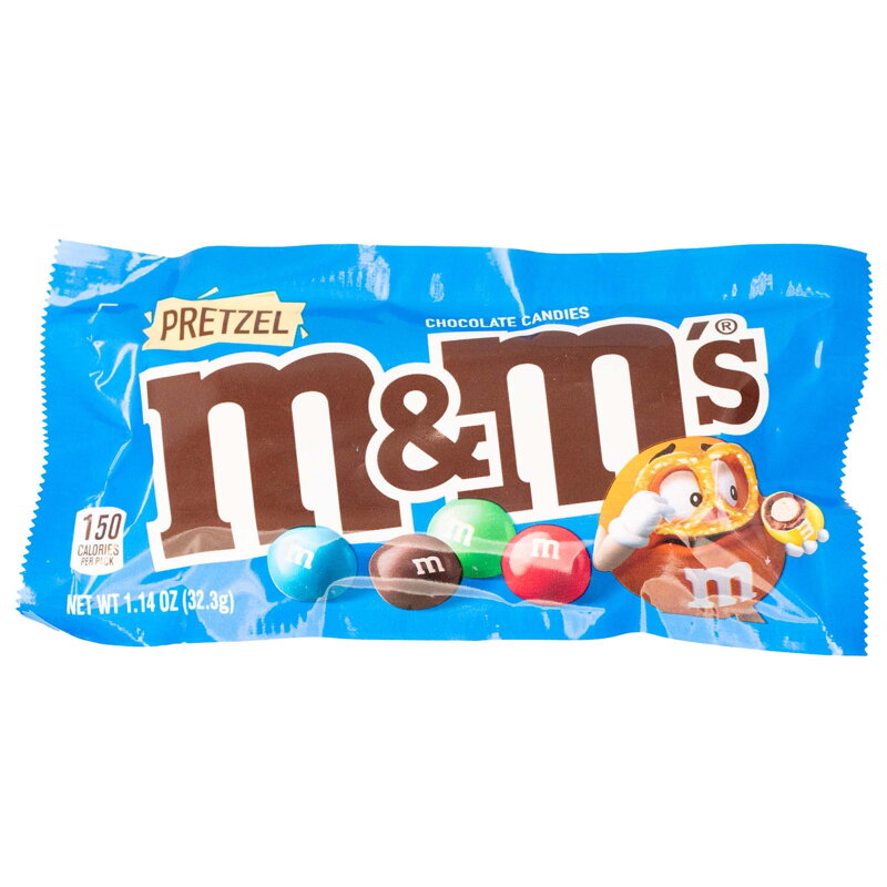 Cukríky M&M plnené praclíkom 32,3g